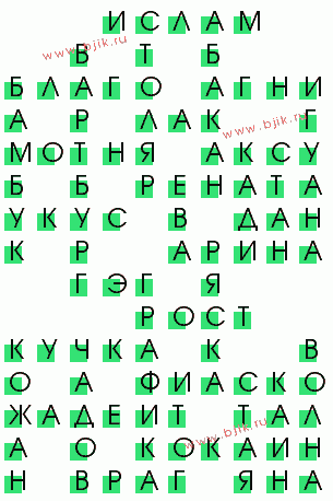 сканворд 134