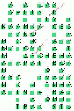 сканворд 195
