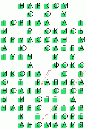 сканворд 198