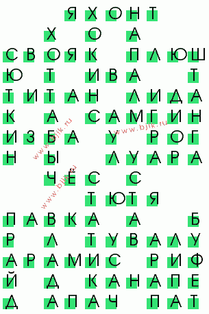 сканворд 215
