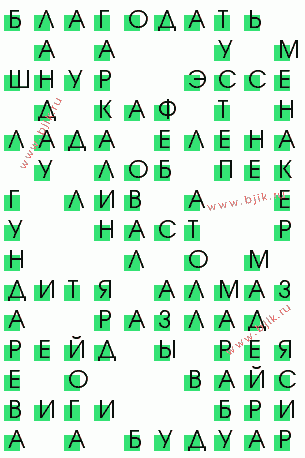сканворд 319