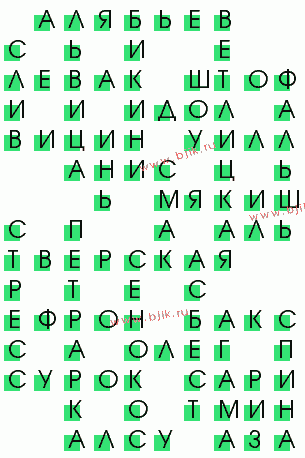 сканворд 324
