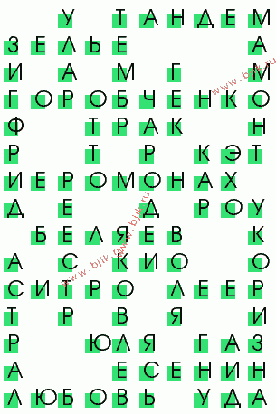 сканворд 348