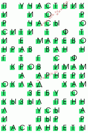 сканворд 382