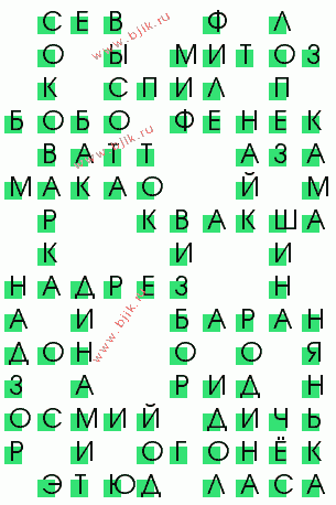 сканворд 435