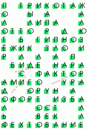 сканворд 448