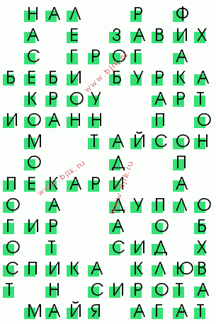 сканворд 490