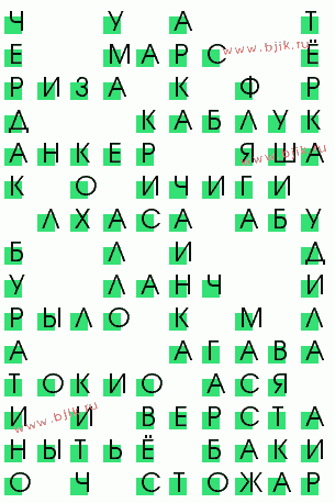 сканворд 544