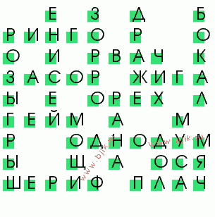 сканворд 62