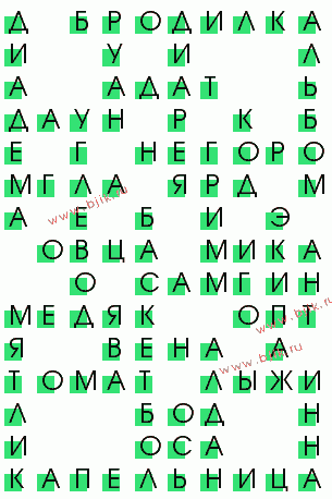 сканворд 661