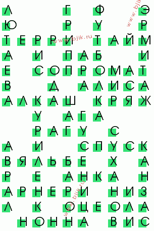 сканворд 664