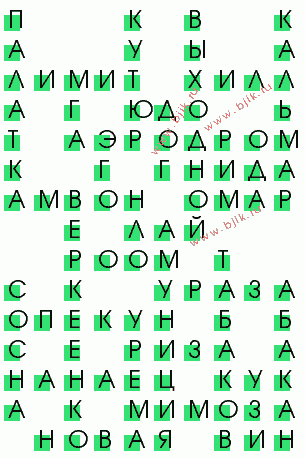 сканворд 725