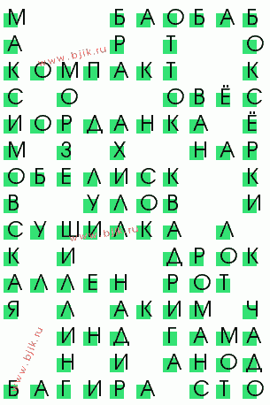 сканворд 742