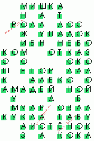 сканворд 779