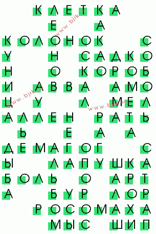 сканворд 786
