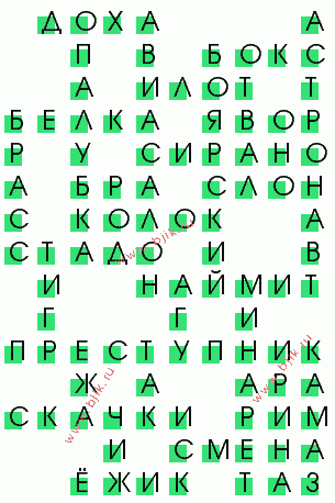 сканворд 796