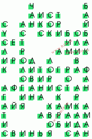 сканворд 811
