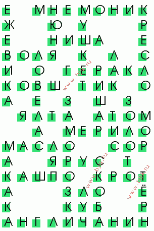 сканворд 843