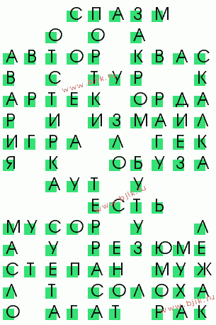 сканворд 868