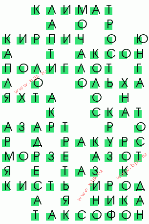 сканворд 877