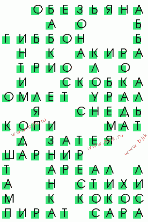 сканворд 915