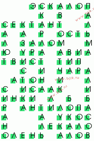 сканворд 922