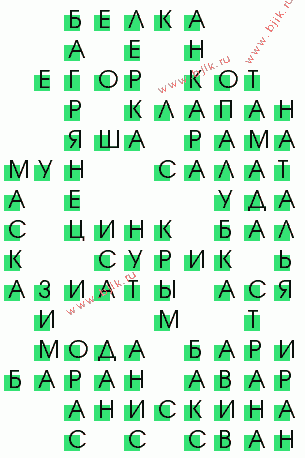 сканворд 925
