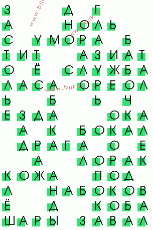 сканворд 940