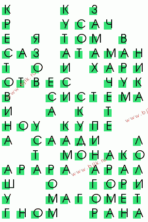 сканворд 965