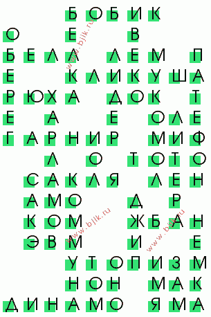 сканворд 1021