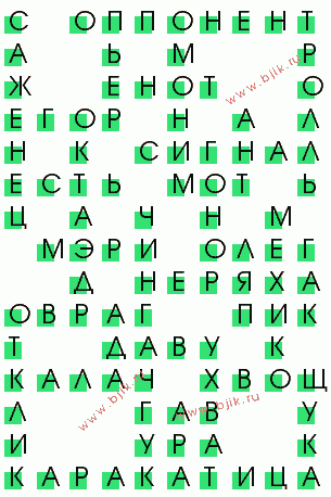 сканворд 1032