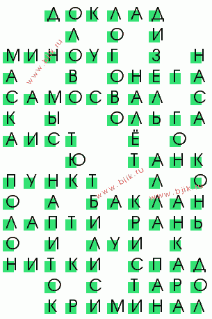 сканворд 1062