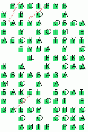 сканворд 1075