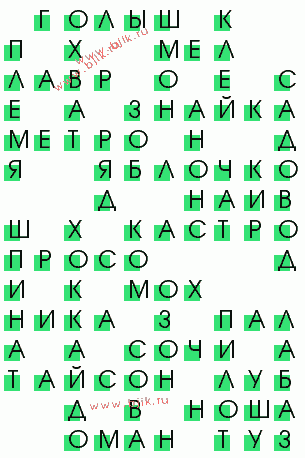 сканворд 1077