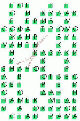 сканворд 1078