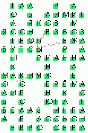 сканворд 1120