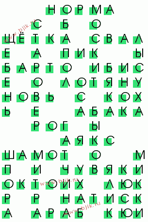 сканворд 1123