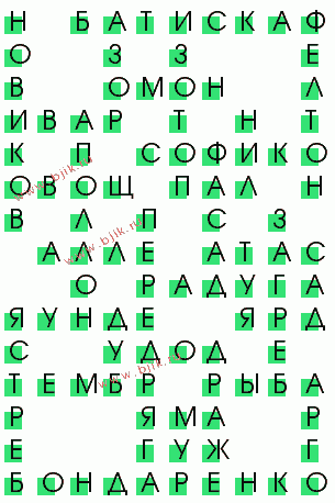 сканворд 1131