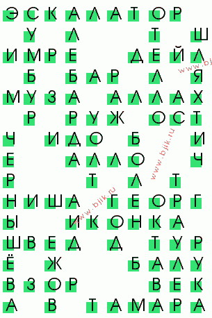 сканворд 1132