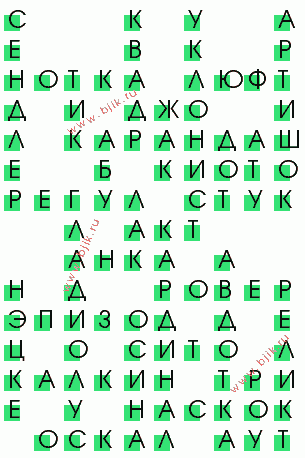 сканворд 1162