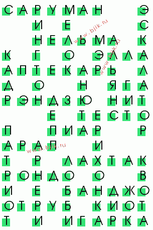 сканворд 1173