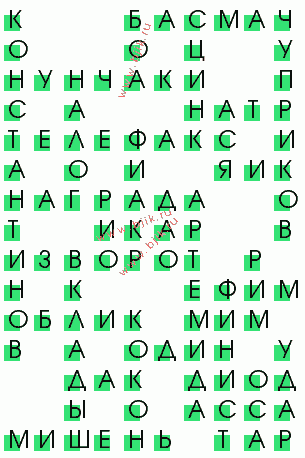 сканворд 1179