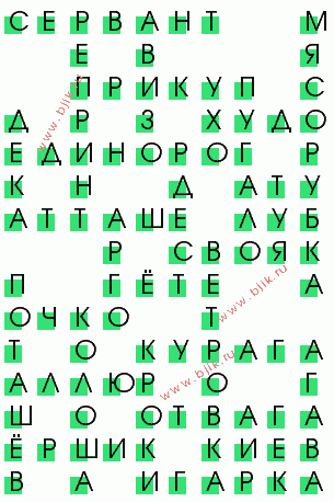 сканворд 1180
