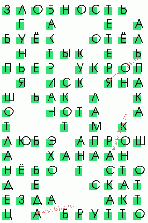 сканворд 1182