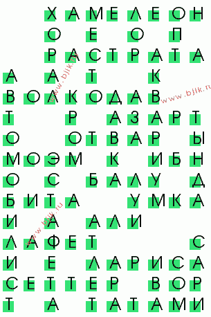 сканворд 1186