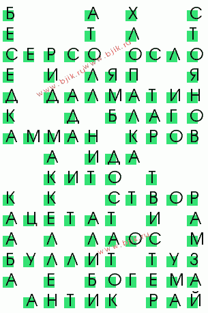 сканворд 1191