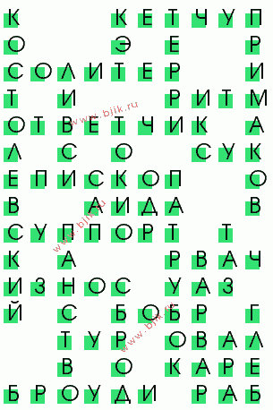 сканворд 1192