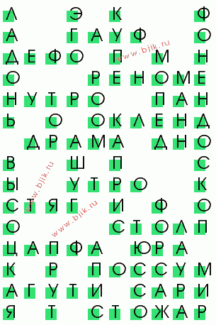 сканворд 1206