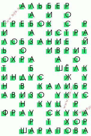сканворд 1242