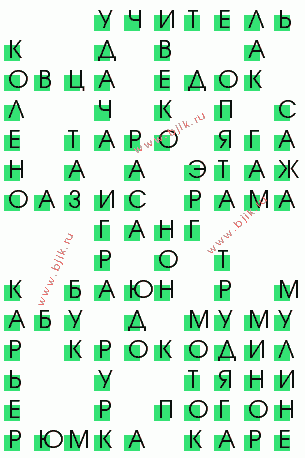 сканворд 1287